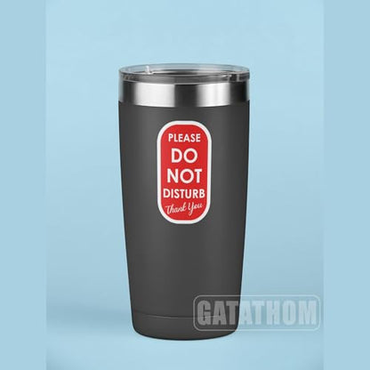 (3Pcs) Please Do Not Disturb Sticker – Funny Privacy Stickers for Office Door, Home Office, Zoom Meeting, Online Class, Workspace, Laptop Water Bottle Cup, Waterproof Vinyl Decal, 3" x 1.7" - color: Please Do Not Disturb Thank You