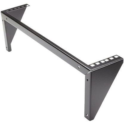 StarTech 2U Vertical Wall-Mount Rack Bracket, 19in, 125lb, TAA (RK219WALLV) - size: 2U