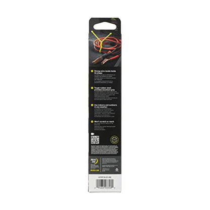 Nite Ize Gear Tie Original ProPacks - Reusable Rubber Twist Ties for Indoor & Outdoor Use - Bendable Wire Interior - Durable Rubber Exterior - Secure Grip - Black, 18" (6 Pack) - size: 18" - 6 Pack