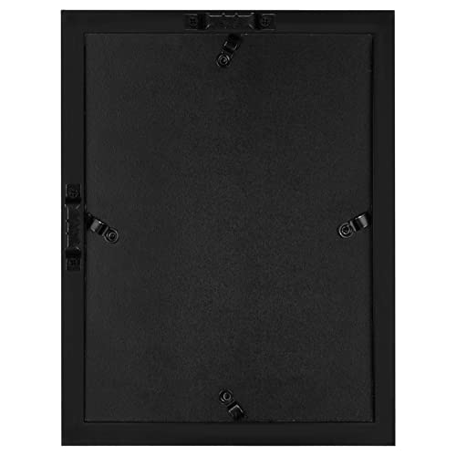 Americanflat 5x7 Shadow Box Frame with Shatter-Resistant Glass - Silhouette Collection - Small Shadow Box Display Case for Tabletop and Wall Display - Black with Soft Felt Back - color: Black, size: 5x7