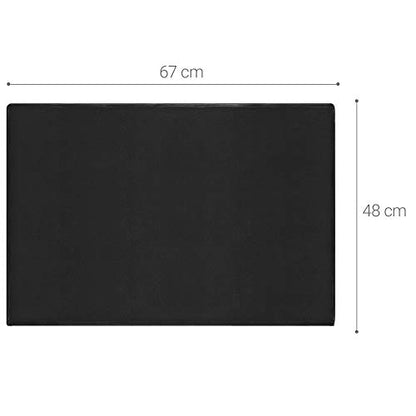 kwmobile Cover Compatible with Apple iMac 27" / iMac Pro 27" - 4-in-1 Case for Monitor and Accessories - Black