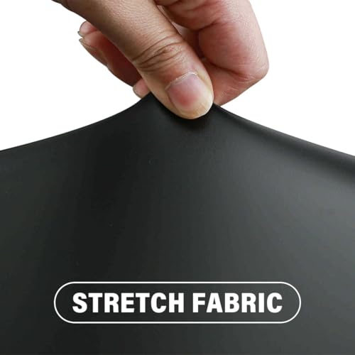 Waterproof Office Chair Headrest Cover,PU Leather Stretch Headrest Protector for Office Chairs,Head Rest Covers for High Back Computer Chairs,Furniture,Recliner Chair,2PCS, Black - color: Black, size: 2PCS