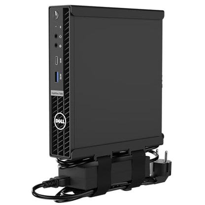 HumanCentric Mount Compatible with Dell OptiPlex Micro Form Factor Case, VESA, Under Desk and Wall Mount Fits MFF 3040, 3046, 3050, 3060, 3070, 3080, 5050, 5060, 5070, 7040, 7050, 7060, 7070, More - size: 1 unit