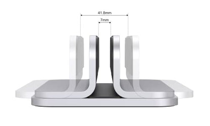 JOKItech Aluminum Laptop Stand, Sturdy and Adjustable, Compatible with Apple MacBook Pro/Air, Mac Mini, iPad Pro, Silver - color: Silver
