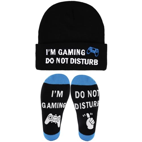 Funny Socks Cool Valentines Day Gifts for Him Men Boys Husband Boyfriend Dad Brother Cotton Comfort Birtday Gifts - color: Blue Game Version