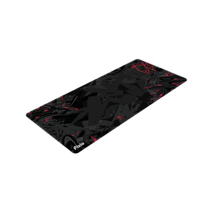 Pixio Mouse Pads - 36 x 16 inch XXL Urban Doodle Black Multifunctional Large Desk Mats for Gaming, Office, Desktop Anti-Slip Waterproof Washable Computer Mouse Mat - color: Black Urban Doodle