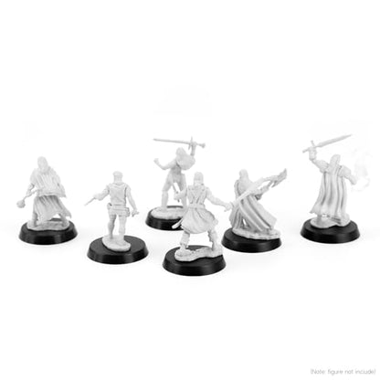 100Pcs 28.5mm/1.12inch Plastic Model Miniature Bases,4mm/0.16 Thick Circular War Figure Display Stands For Gaming Miniatures or Wargames Role Playing Board Game Figure Toy (100PCS-28.5mm-Black Round) - color: 100PCS-28.5mm-Black Round