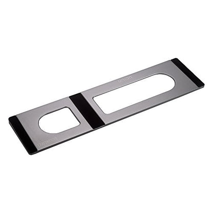 CraftMaster Union Tray for Apple Magic Keyboard and Apple Magic Trackpad 2 - Metal Dock Stand Controls Your iMac or Laptop Remotely, Premium Home and Office Accessory - Space Gray - color: Space Gray