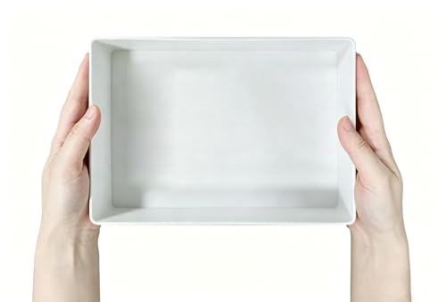 Amazon Basics Rectangular Plastic Desk Organizer with Storage Trays, Accessory Tray, Drawer Organizer, 9.4 x 6.7 x 2 inch, White - size: 9.4" x 6.7" x 2"