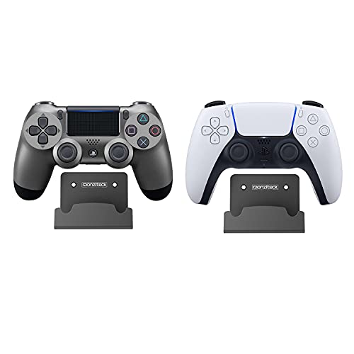 Monzlteck New Wall Mount for PS4 Controller,Compatible with PS5 Controller,Screw-Free Application（1 Piece）