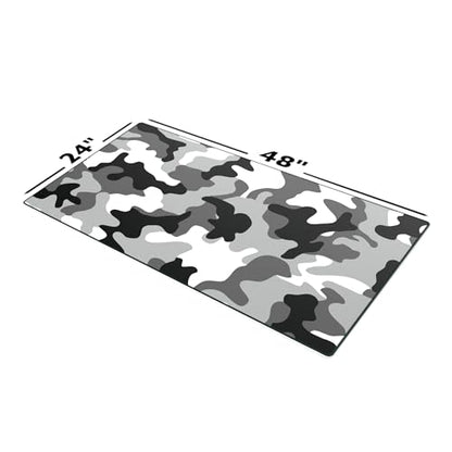 Gamer Boss - Gaming Mouse Pad - 48 x 24 Inches - 4mm Thick with Stitched Edges, Non-Slip Rubber Base, Premium Cloth Mousepad, Desk Mat for Laptop, Keyboard, Computer & PC (Mega, Camo) - color: Camo, size: 48" x 24"