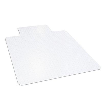 Dimex Office Chair Mat for Low Pile Carpet with Lip, 36" x 48", Clear - size: 36 x 48