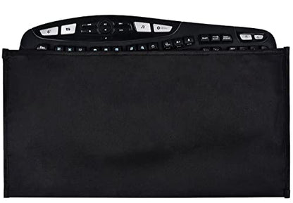 Keyboard Bag Case Sleeve Pouch for Universal Keyboard, Logitech/Razer/Das/Havit/Apple Magic Keyboard Protector, Wireless/Wire Computer/Gaming PC Keyboard Dust Cover-Black - color: Black - 20.87 x 11 Inch