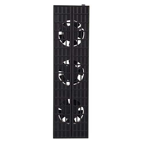 Acogedor USB Host Cooling Fan for PS4 Slim, External USB Cooler Automatic Temperature Sensor Controlled Radiator with 3 Fans for PlayStation 4 Slim