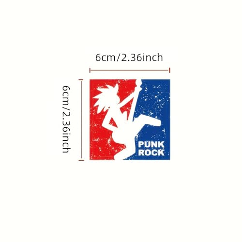CHNLML100Pcs Skateboard Stickers Cool Sticker Waterproof Stickers for Laptop Water Bottle Suitcase Phone, Skateboarding Stickers Decal for Teens Boys Adults (StyleB) - color: Styleb