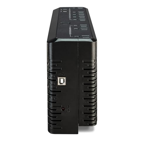 CyberPower SL950U Standby UPS Battery Backup and Surge Protector, 950VA/510W, 8 Outlets, USB Charge Ports, Slim Profile, UL Certified - size: 950VA, style: Slim