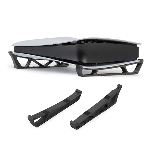 Glistco Skates - Horizontal Stand Compatible with PS5 Slim (Galaxy Black) - color: Galaxy Black