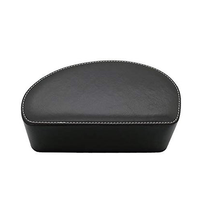 Remote Control Holder Organizer with Metal Bottom Stable Table Desk Leather Control Storage TV Remote Control Organizer with 5 Spacious Compartments (Black with Metal Bottom) - color: Black with Metal Bottom