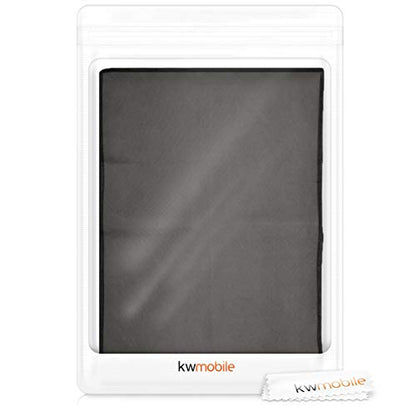 kwmobile Dust Cover Compatible with HP Envy 4525 - Printer Case - Fabric Protector Cover - Dark Grey