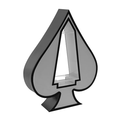 Ace of Spades Bottle Display Stand Warm Yellow Light Liquor VIP Glowing Wine Bottles Display Shelf LED Champagne Bottle Presenter for Bar Nightclub Party - color: Warm Yellow Light-ace of Spades