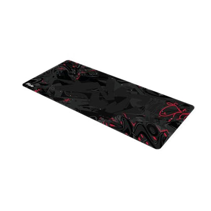 Pixio Mouse Pads - 36 x 16 inch XXL Urban Doodle Black Multifunctional Large Desk Mats for Gaming, Office, Desktop Anti-Slip Waterproof Washable Computer Mouse Mat - color: Black Urban Doodle