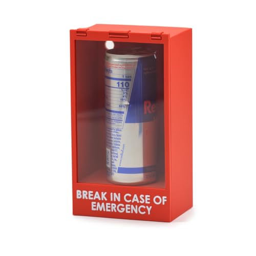 Break Glass in Case of Emergency Wall Display - Funny 3D Printed Decor for Home, Office, Game Room, Dorm