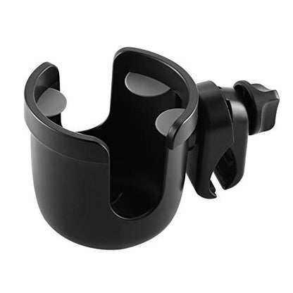 Accmor Stroller Cup Holder, Universal Cup Holder for Uppababy Nuna Doona Strollers, Bottle Drinks Holder for Wheelchair, Walker, Bike, Scooter - style: Cup Holder-1pc