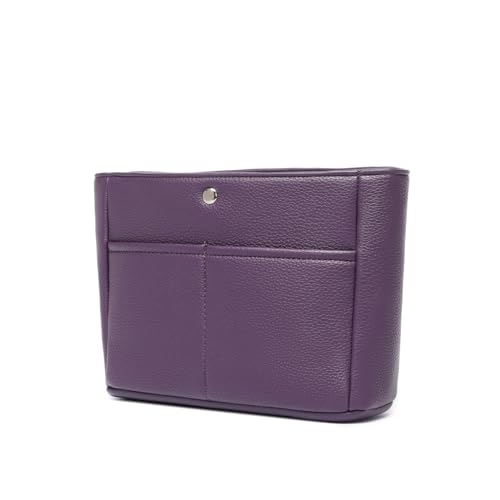 YONEBN waterproof Storage Bag Lightweight Large Capacity nylon Bag Inner Bag Handbag Organizer - color: Pu/Anemone Purple