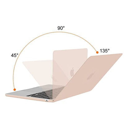MOSISO Compatible with MacBook Air 13 inch Case M5 2026 M4 2025 M3 M2 2024-2022 A3449 A3240 A3113 A2681, Scratches-Resistant Protective Hard Shell for MacBook Air 13.6 inch Case, Camel - color: Camel