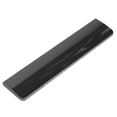 Faluber Wooden Wrist Rest Black Lacquered, 14.2-inch Length and 20mm Thickness for Tenkeyless Keyboard, Ergonomic Palm Rest for Mechanical Keyboard, Stain Resistant (Tenkeyless-360mm, Black Lacquered) - color: Black Lacquered, size: Medium