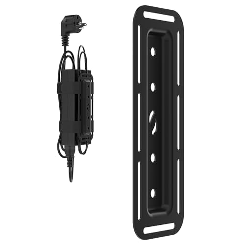 HumanCentric Universal Small Mounting Bracket Compatible with Small Devices, Modems, Power Blocks, Mount on the Wall or Under Your Desk, Vertically or Horizontally - size: Small & Micro