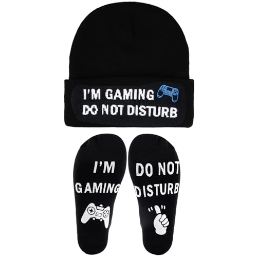 Funny Socks Cool Valentines Day Gifts for Him Men Boys Husband Boyfriend Dad Brother Cotton Comfort Birtday Gifts - color: Black Game Version