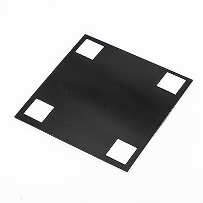 Square Plus Quiet Hours: Gaming in Session Wall or Door Sign | Easy Installation | Gaming Room Signage - Medium - size: 6 x 6" - Medium