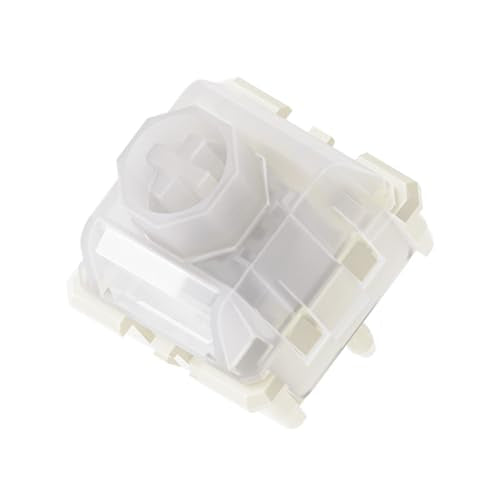OOCTPK Chilkey WS Flux HE Hall Effect Switches: Linear Factory Pre-Lubed Magnetic Keyboard Switches, Freely Setting Pre-Travel Key Switch for Rapid Trigger HE Gaming Keyboard (35 Pcs) - color: WS Flux Switches-Clacky-35 pcs