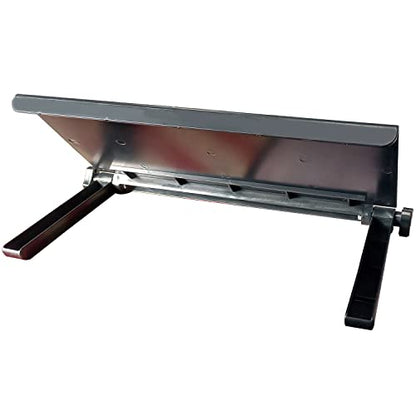 TV Top Shelf Mounting Bracket 13 Inch Flat Panel Mount Adjustable Mount on Monitors to Hold Cable Boxes, Camera, Media Boxes, Game Console and Home Decor Foldable Organizer