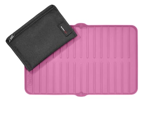WeatherTech FlexTray - Silicone Multi-Use Protection Tray - Pink Tray + Storage Bag - color: Pink, size: Flex Tray + Storage Bag