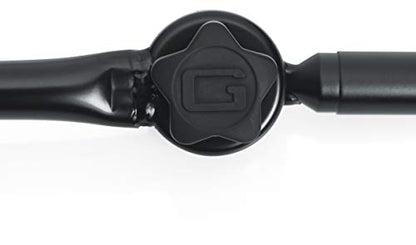 Gator Frameworks Adjustable Angled Mini Boom Arm with Interlocking Design, 9" Boom Arm (GFW-MIC-CLMPBM9) - style: 9" Boom - Fixed