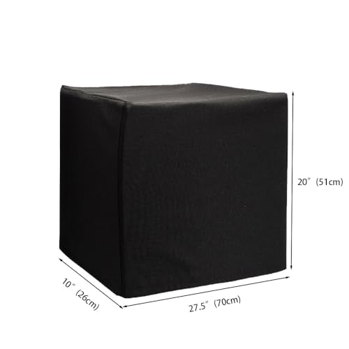 Computer CPU Dust Cover， PC Protection Case，with Adjustable Elastic Cord (10W x27D x20H)