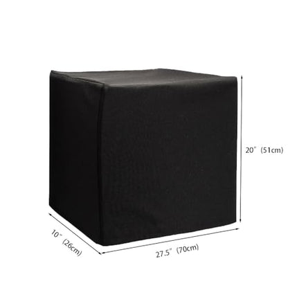 Computer CPU Dust Cover， PC Protection Case，with Adjustable Elastic Cord (10W x27D x20H)