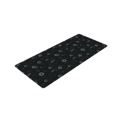 Pixio Mouse Pads - 36 x 16 inch XXL Celestial Black Multifunctional Large Desk Mats for Gaming, Office, Desktop Anti-Slip Waterproof Washable Computer Mouse Mat - color: Black Celestial