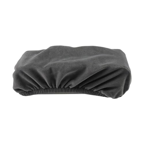 Office Chair Armrest Pads Covers Chair Cushions for Elbow and Forearms Removable Slipcovers (Dark Grey) - color: Dark Grey