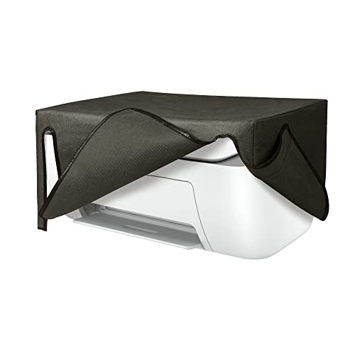 kwmobile Dust Cover Compatible with HP DeskJet 2755e / DeskJet 2720e / 2710e / 2820e / 2721e - Printer Case - Fabric Protector Cover - Dark Grey - color: Dark Grey