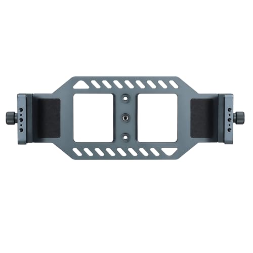 Laptop Stand for Tripods, Aluminum Construction, 1/4" and 3/8 Ports, Arca-Swiss Quick Release System, Anti-Slip Heat Display, Studio Live, Media Production, Outdoor Laptop Fixed Scenes