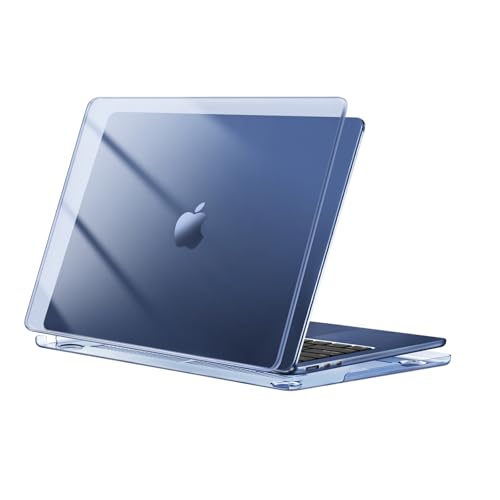 MOSISO Compatible with MacBook Air 13 inch Case M5 2026 M4 2025 M3 M2 2024-2022 A3449 A3240 A3113 A2681, Scratches-Resistant Protective Hard Shell for MacBook Air 13.6 inch Case, Crystal Midnight - color: Crystal Midnight