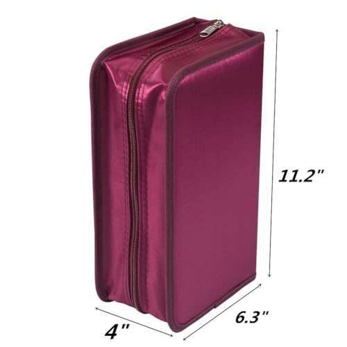 Capacity CD/DVD case Wallet, Storage,Holder,Booklet (128 Rose) - color: 128 Rose