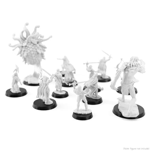100Pcs Plastic Model Miniature Bases 28.5mm 32mm 40mm,4mm/0.16 Thick Circular War Figure Display Stands For Gaming Miniatures or Wargames Role Playing Board Game Figure Toy(100PCS-25&28.5&32&40mm Mix Black) - color: 100PCS-25&28.5&32&40mm Mix Black