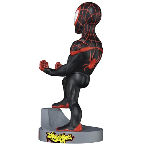 Exquisite Gaming Cable Guy - Marvel Spiderverse: Miles Morales Spiderman - Charging Controller and Device Holder - Toy - Xbox 360