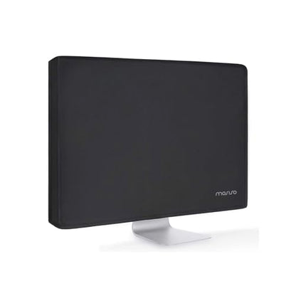 MOSISO Monitor Dust Cover 26, 27, 28, 29 inch Anti-Static Dustproof LCD/LED/HD Panel Case Computer Screen Protective Sleeve Compatible with iMac 27 inch, 26-29 inch PC, Desktop and TV, Black - color: Black, size: 26-29 inch