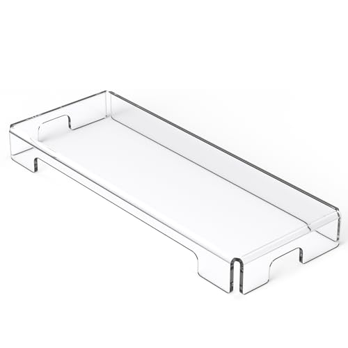 BEEGO Mechanical Computer Keyboard Cover - Clear Acrylic Keyboard Cover Keyboard Dust Cover Mechanical Keyboard Cover Full Size Keyboard Protector - color: Clear, size: 1 PCS