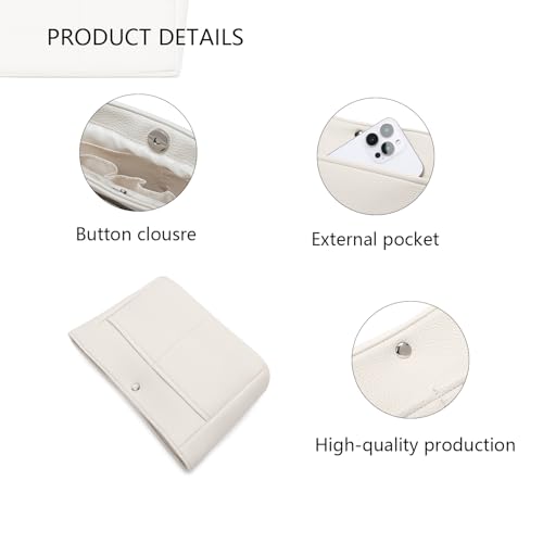 YONEBN waterproof Storage Bag Lightweight Large Capacity nylon Bag Inner Bag Handbag Organizer - color: Pu/French Oak